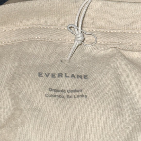 Everlane 100% Human‎ Graphic Way-Short Organic Cotton Tee Cropped NWT L Gorpcore - Picture 9 of 11